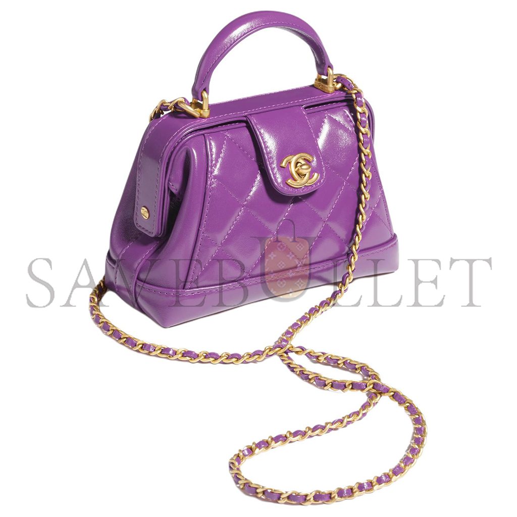 Ch*el master Ch*el mini bag with top handle (18*12*7cm)